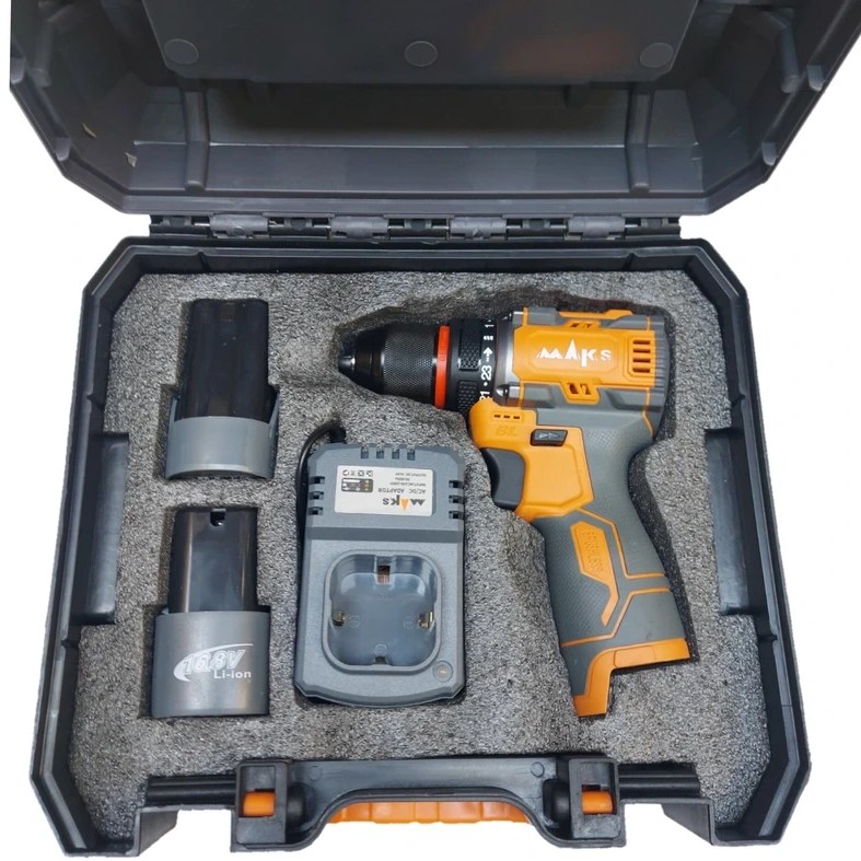 دریل شارژی مکس مدل DB2 براشلس ۱۶.۸ ولت اتوماتیک