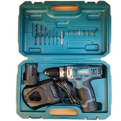 دریل پیچ گوشتی شارژی پوکا مدل CDL120 ظرفیت ۱۲ ولت